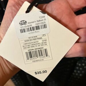 Ava & Viv Black Geo Print Women's Dress